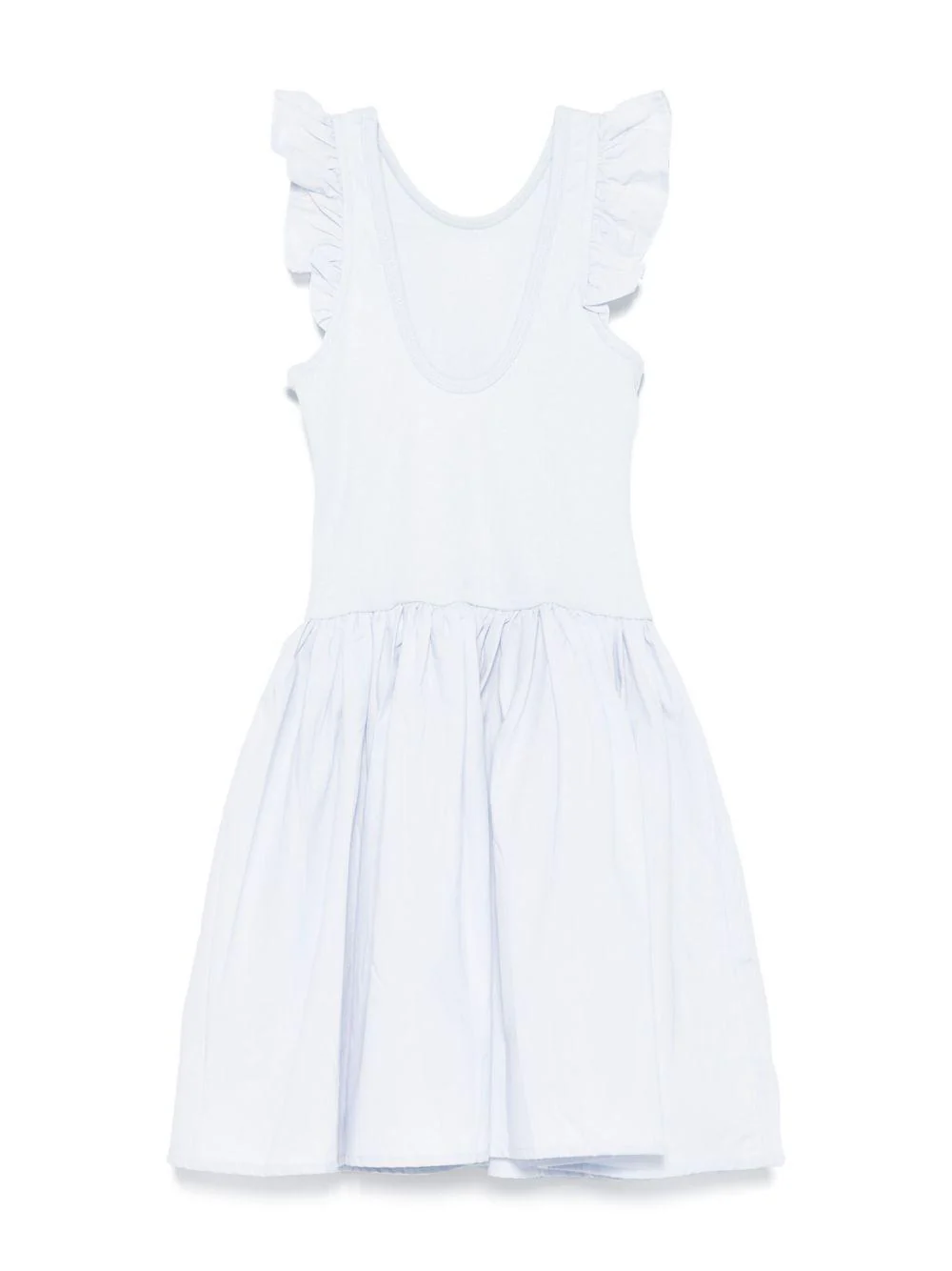 Abito Cloudia per bambina Molo azzurro con ruches - Image 2
