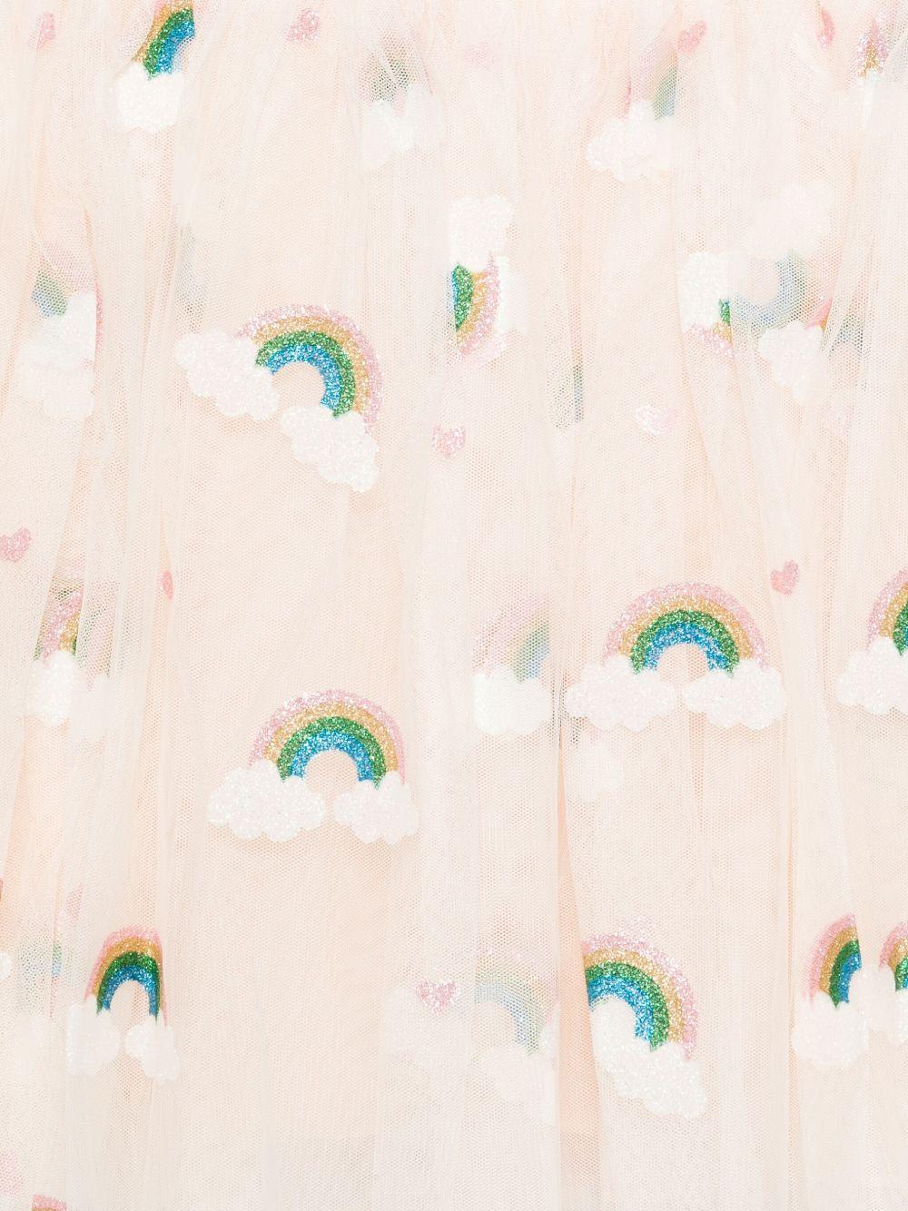 Abito in tulle per bambina Konges Sløjd rosa con decorazione - Image 2
