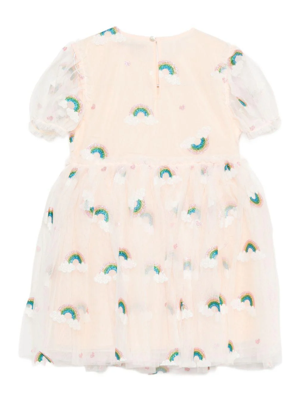 Abito in tulle per bambina Konges Sløjd rosa con decorazione - Image 3
