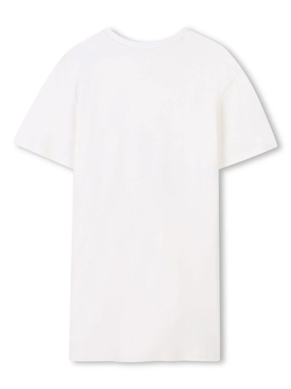 Abito modello T-shirt Snapshot per bambina Marc Jacobs Kids bianco con orlo dritto - Image 2