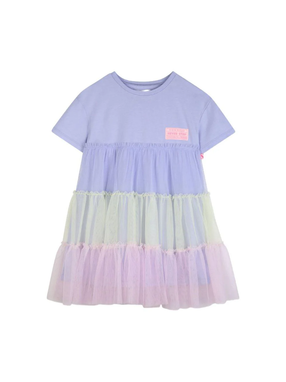 Abito per bambina Billieblush multicolore girocollo