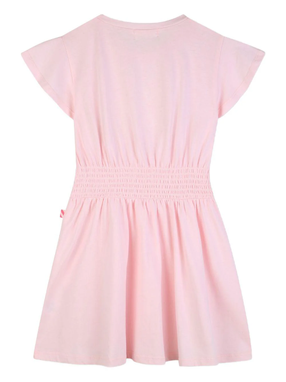 Abito per bambina Billieblush rosa con arricciatura in vita - Image 3
