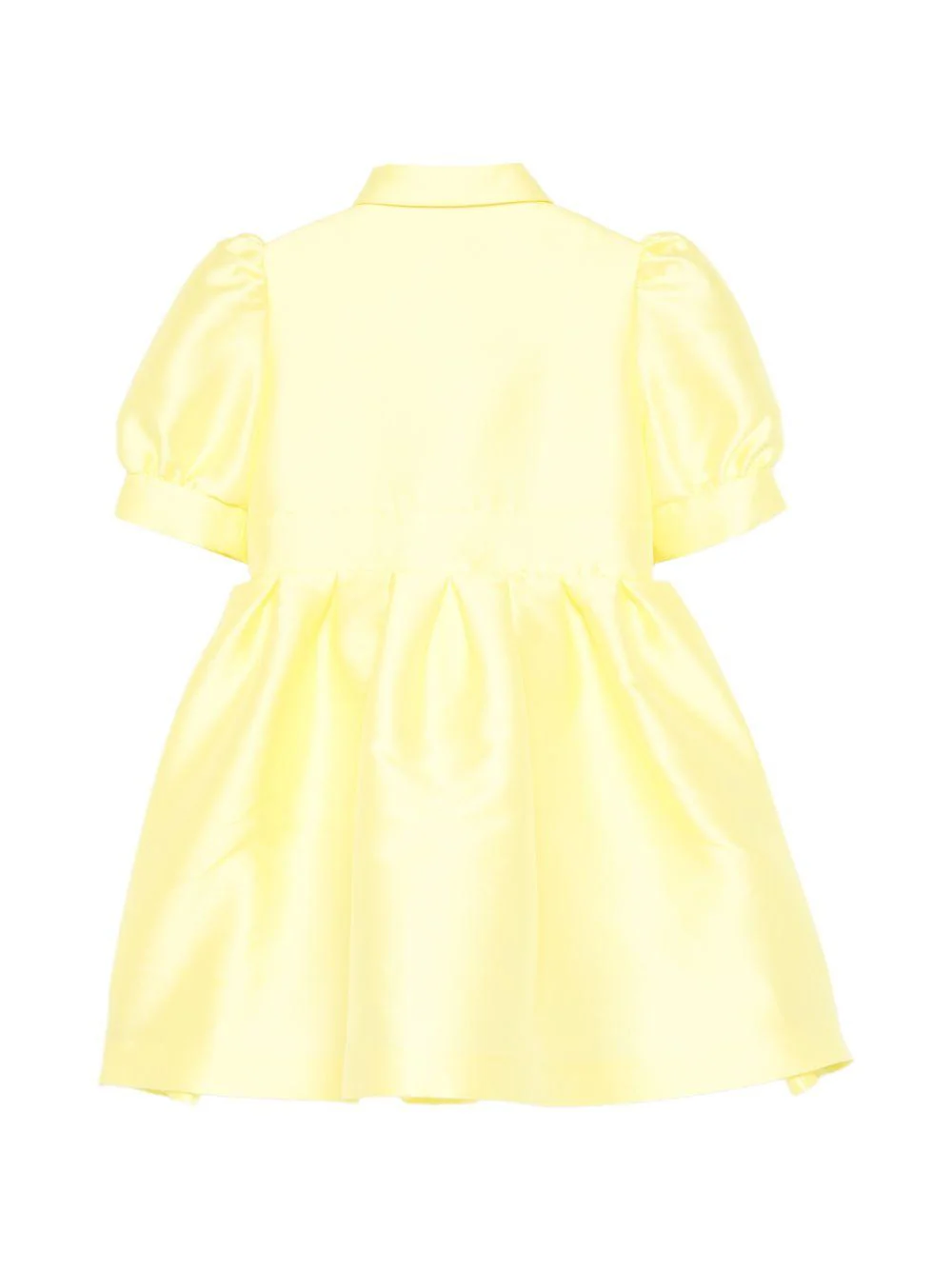 Abito per bambina Elie Saab Junior giallo con maniche a palloncino - Image 2