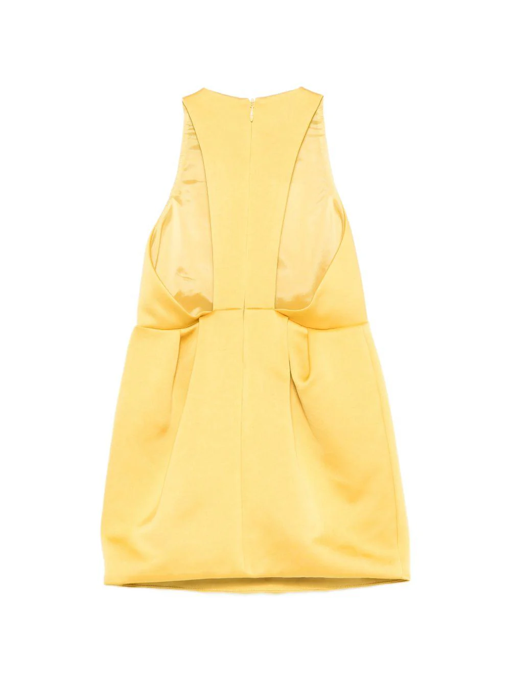 Abito per bambina Elisabetta Franchi La Mia Bambina giallo con decorazione logo - Image 2