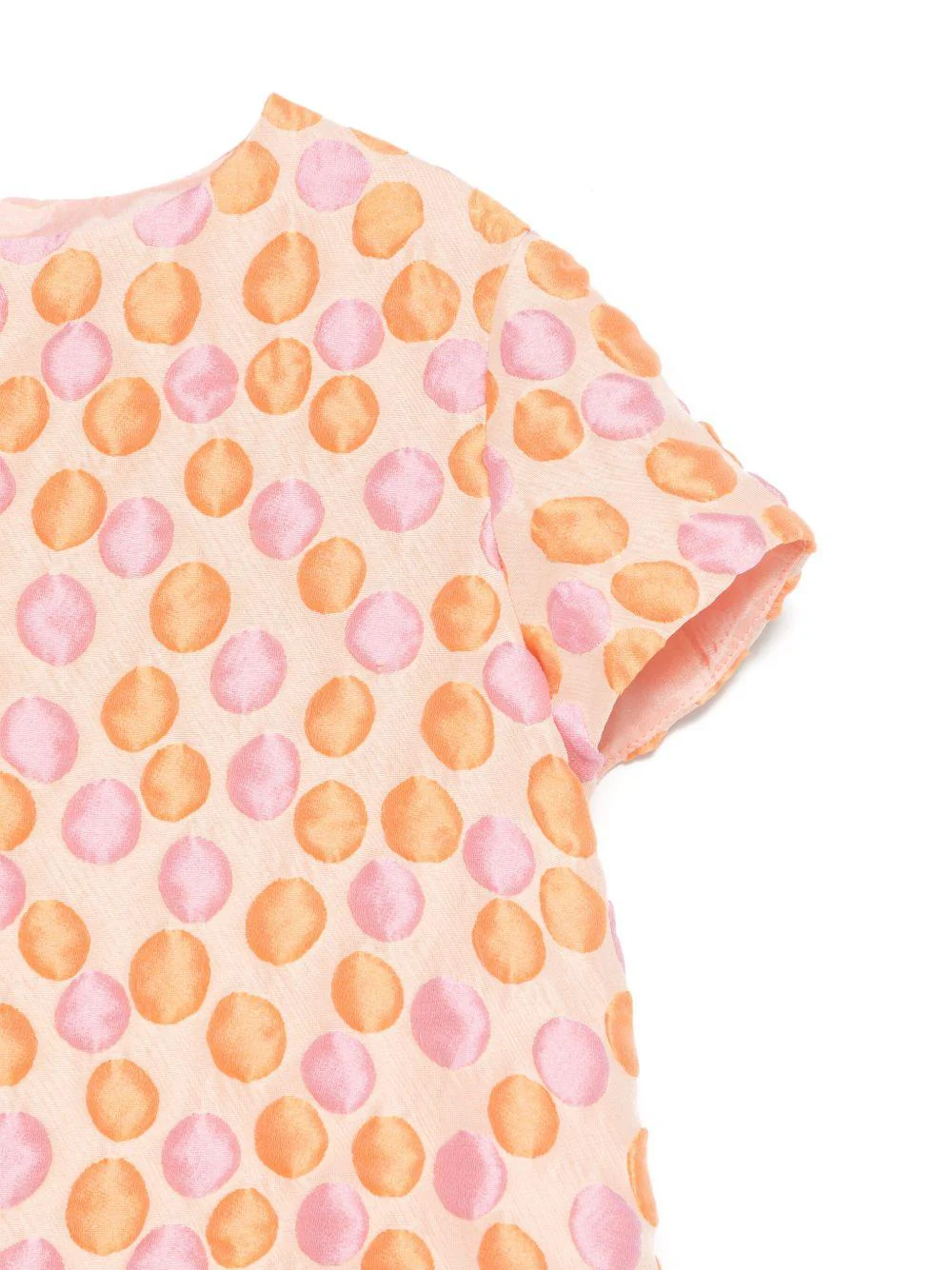 Abito per bambina Il Gufo arancione con stampa all-over - Image 2