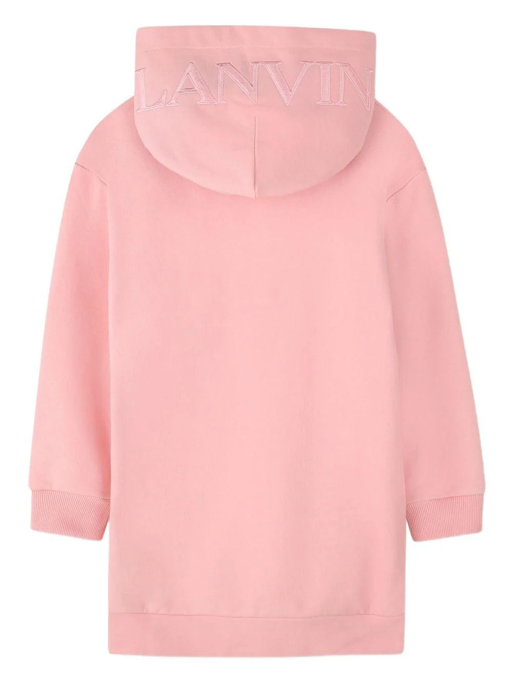 Abito per bambina Lanvin Enfant rosa con cappuccio - Image 3