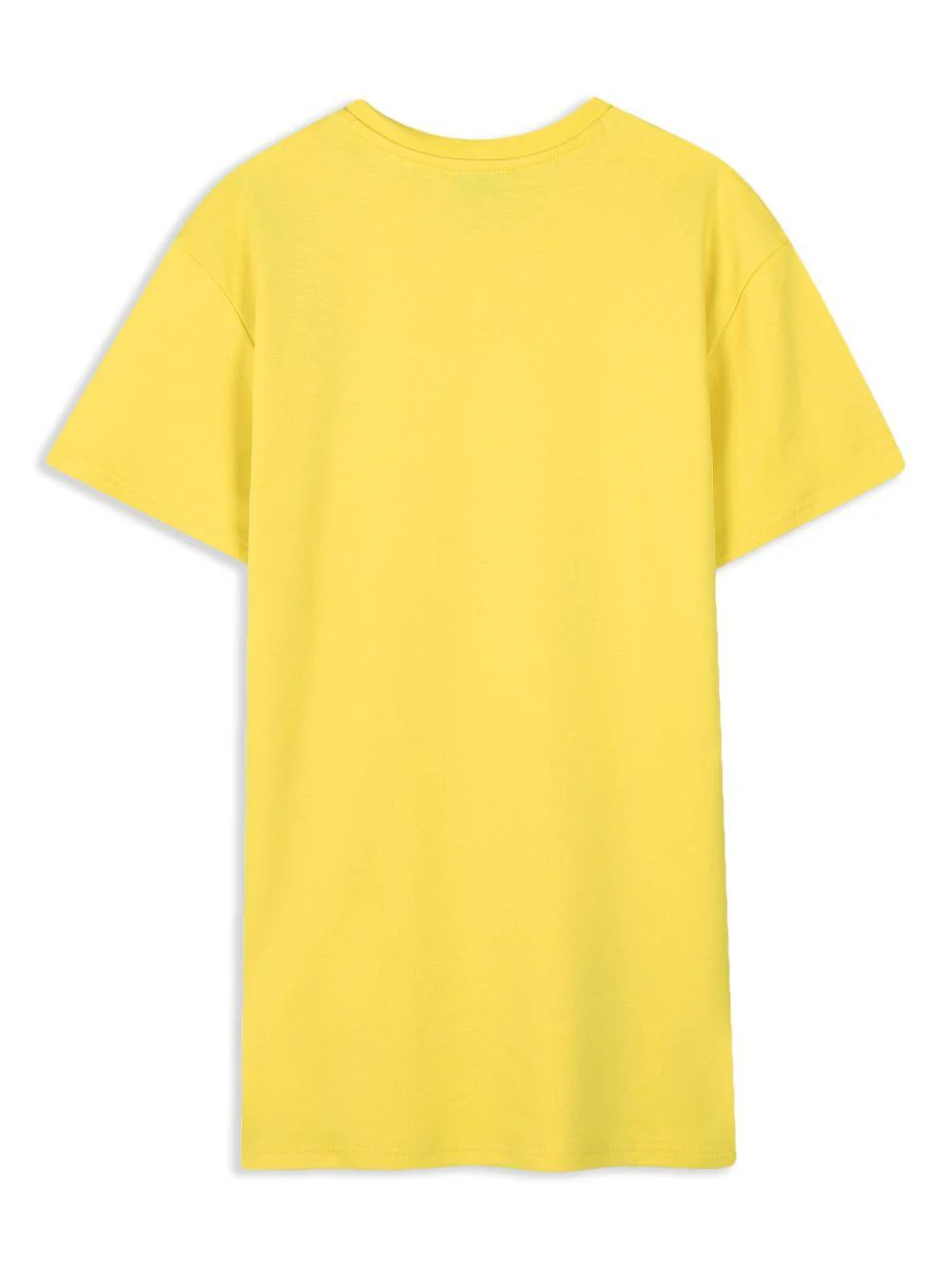 Abito per bambina Marc Jacobs Kids giallo con stampa grafica sul petto - Image 2