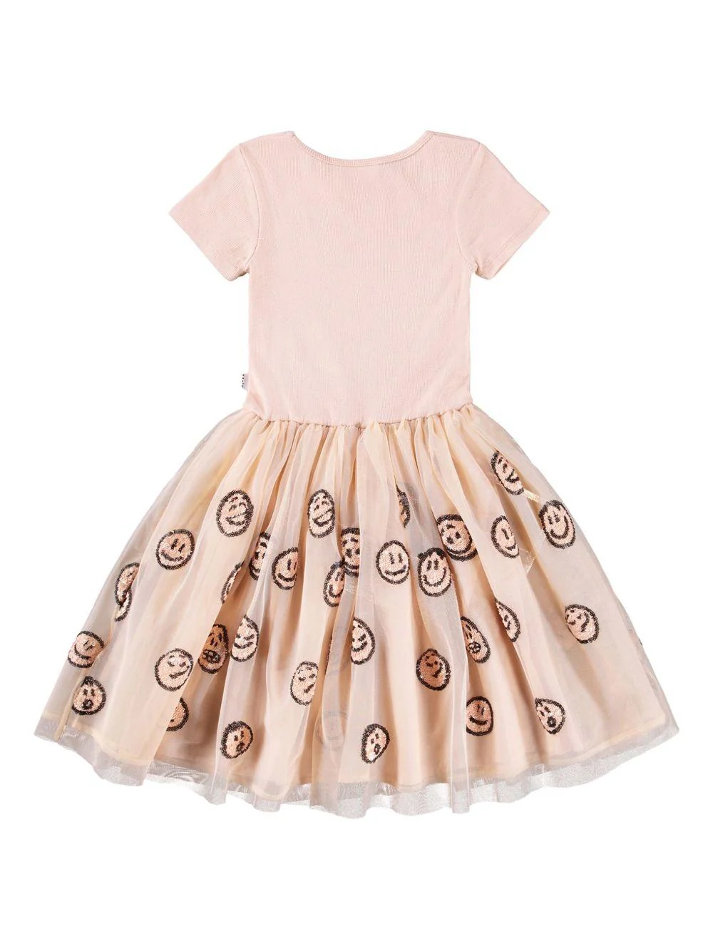 Abito per bambina Molo Cyrusila rosa con stampa grafica all-over - Image 2