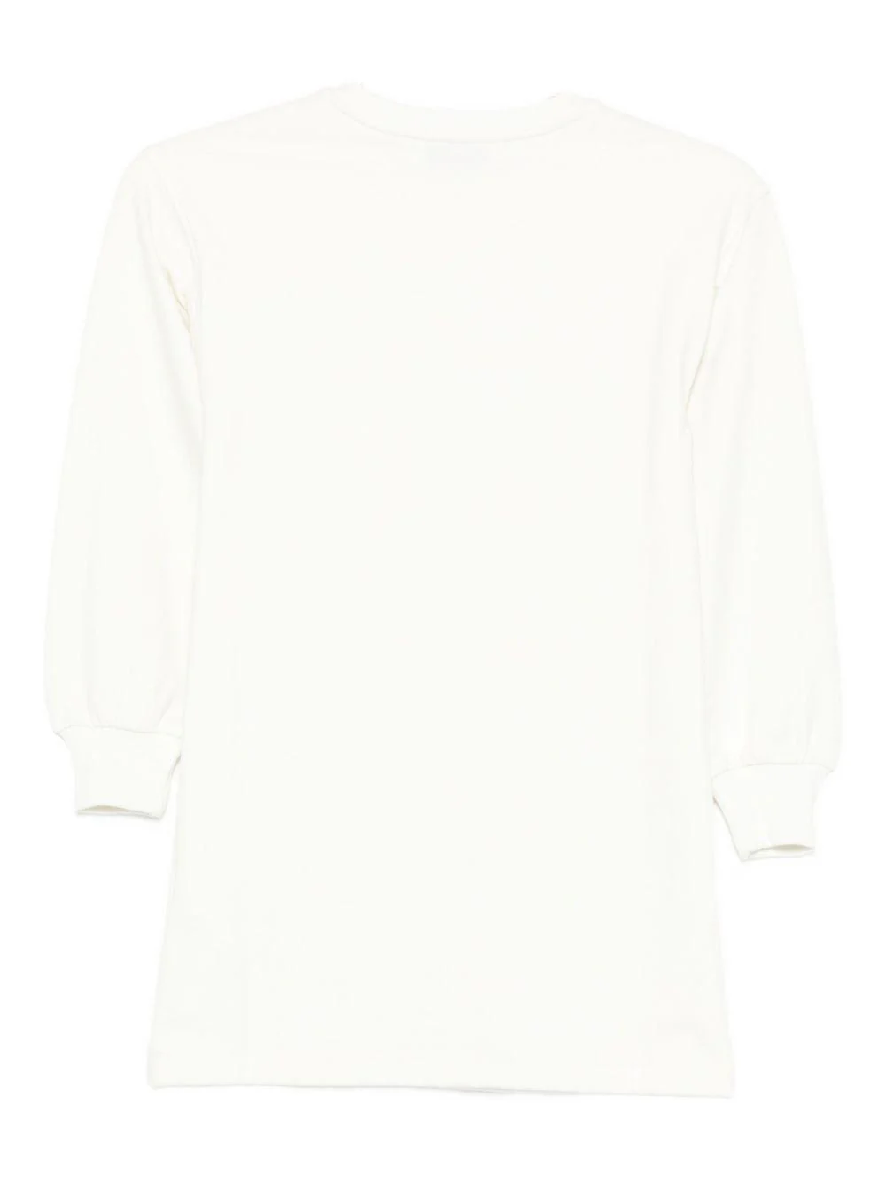 Abito per bambina Moschino Kids bianco con stampa Teddy Bear - Image 2