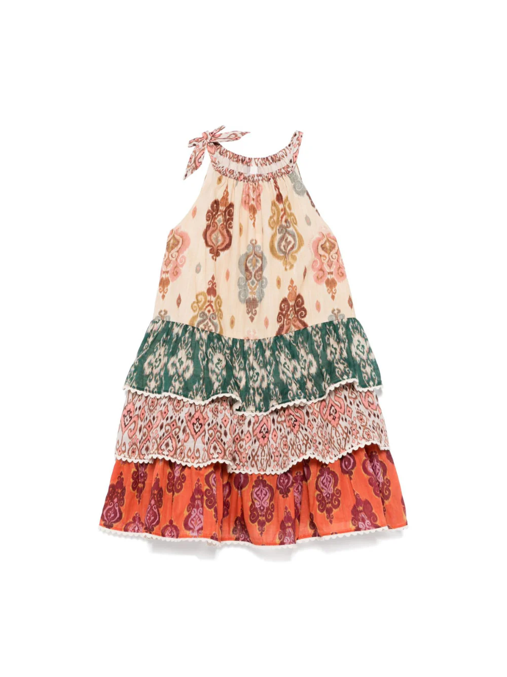 Abito per bambina ZIMMERMANN Kids Wylie multicolore con stampa grafica all-over