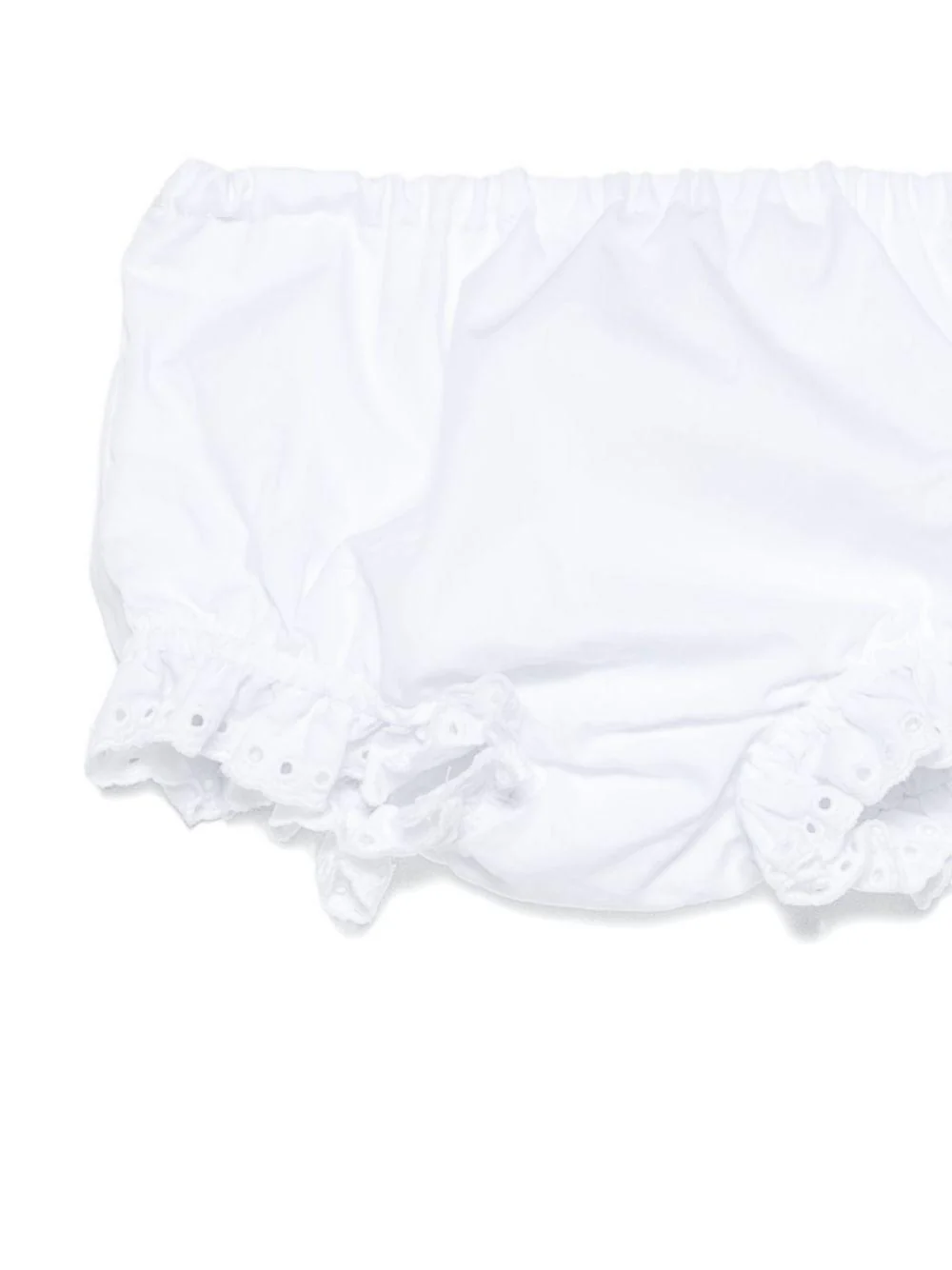Abito per neonata Elie Saab Junior beige con gonna motivo floreale - Image 3