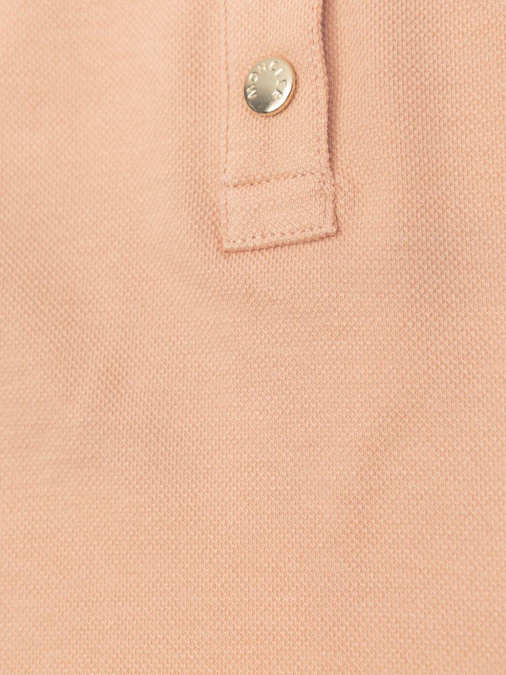 Abito per neonata Moncler Enfant rosa con pieghe - Image 3