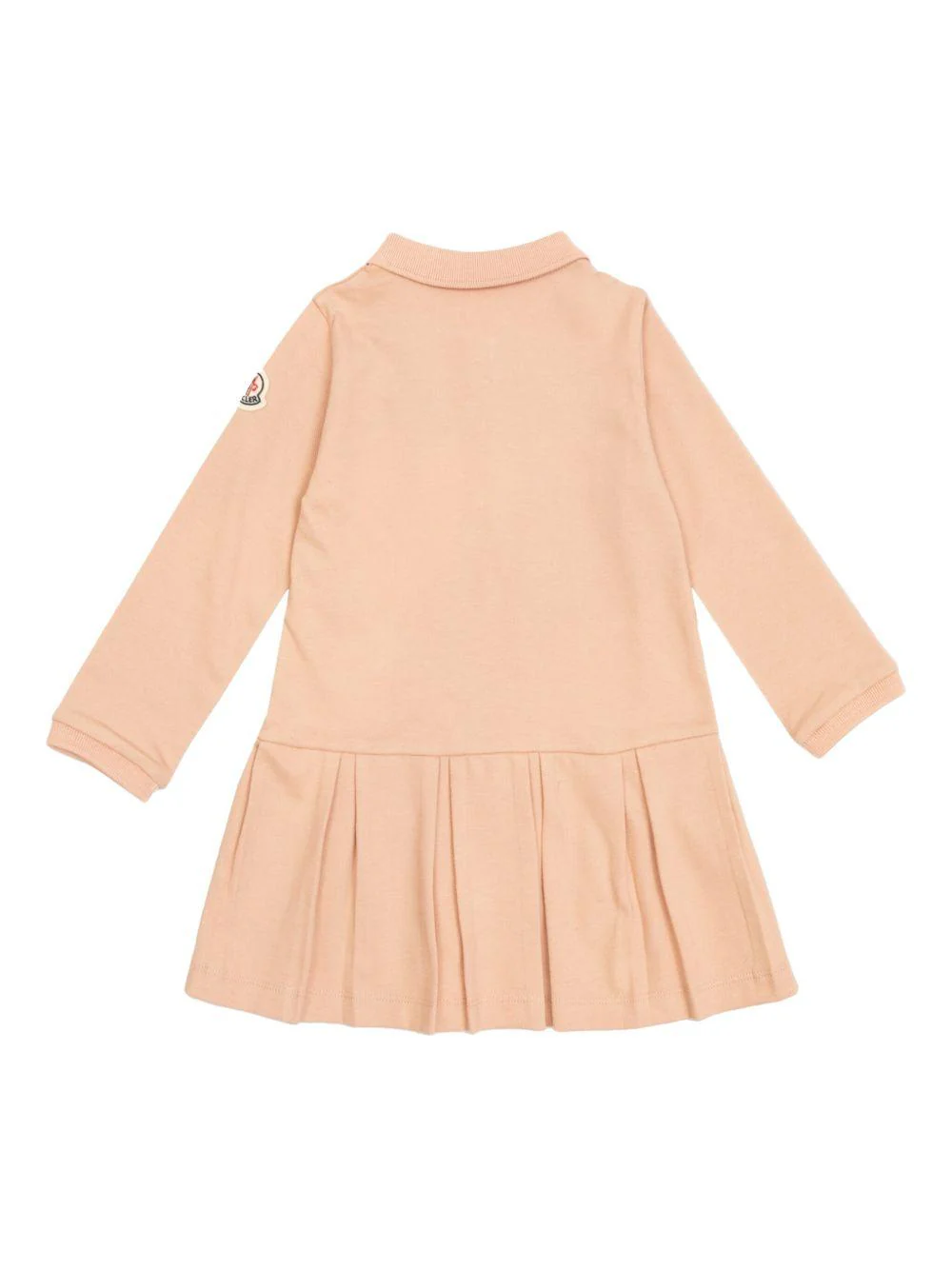 Abito per neonata Moncler Enfant rosa con pieghe - Image 5