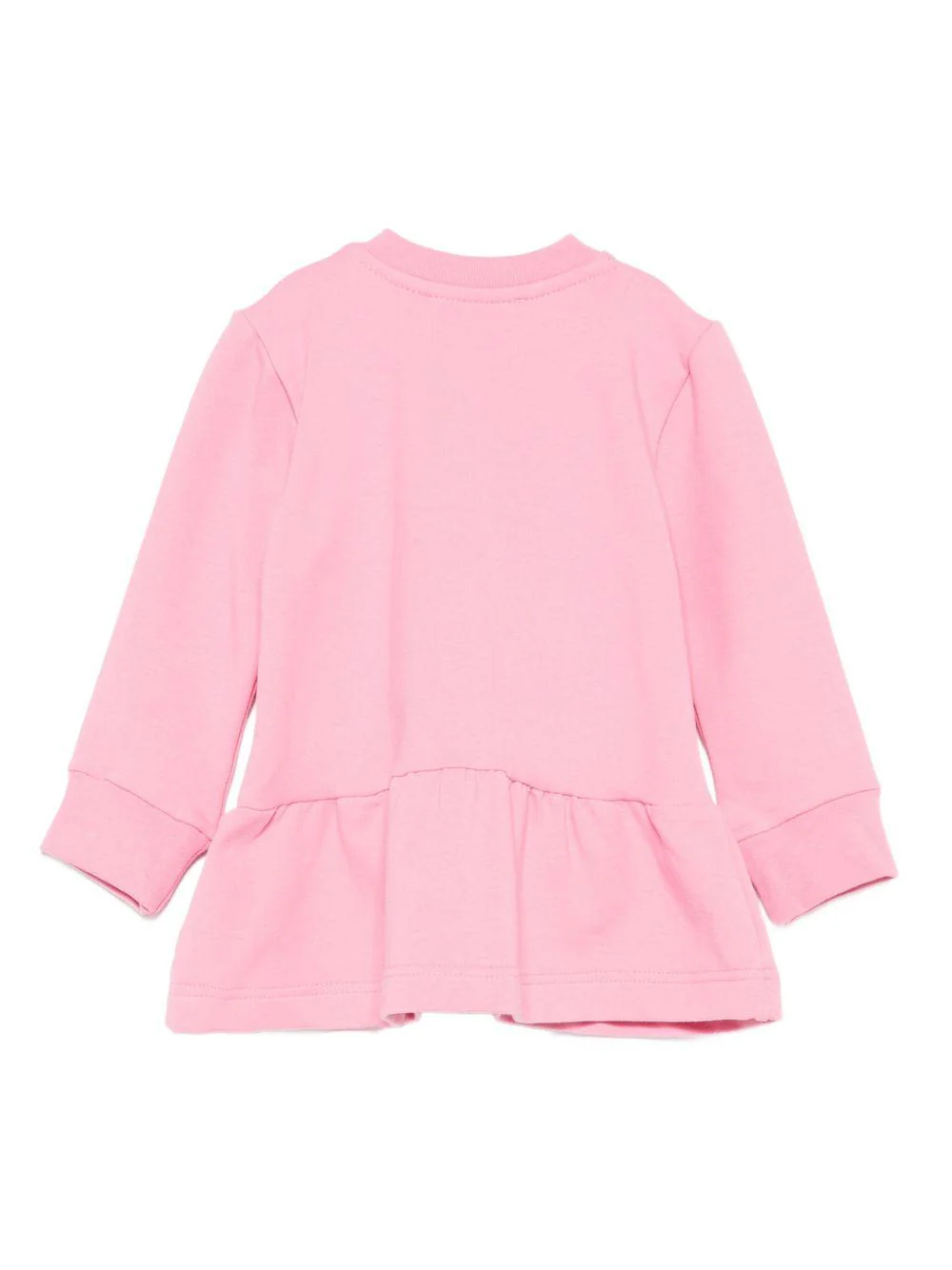 Abito per neonata MSGM Kids rosa con stampa di gatto - Image 3