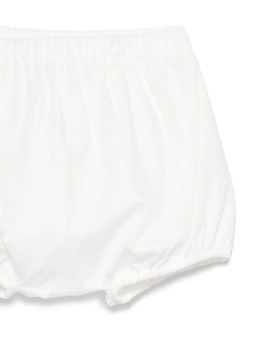 Abito per neonata Versace Kids bianco con chiusura posteriore con bottone - Image 3