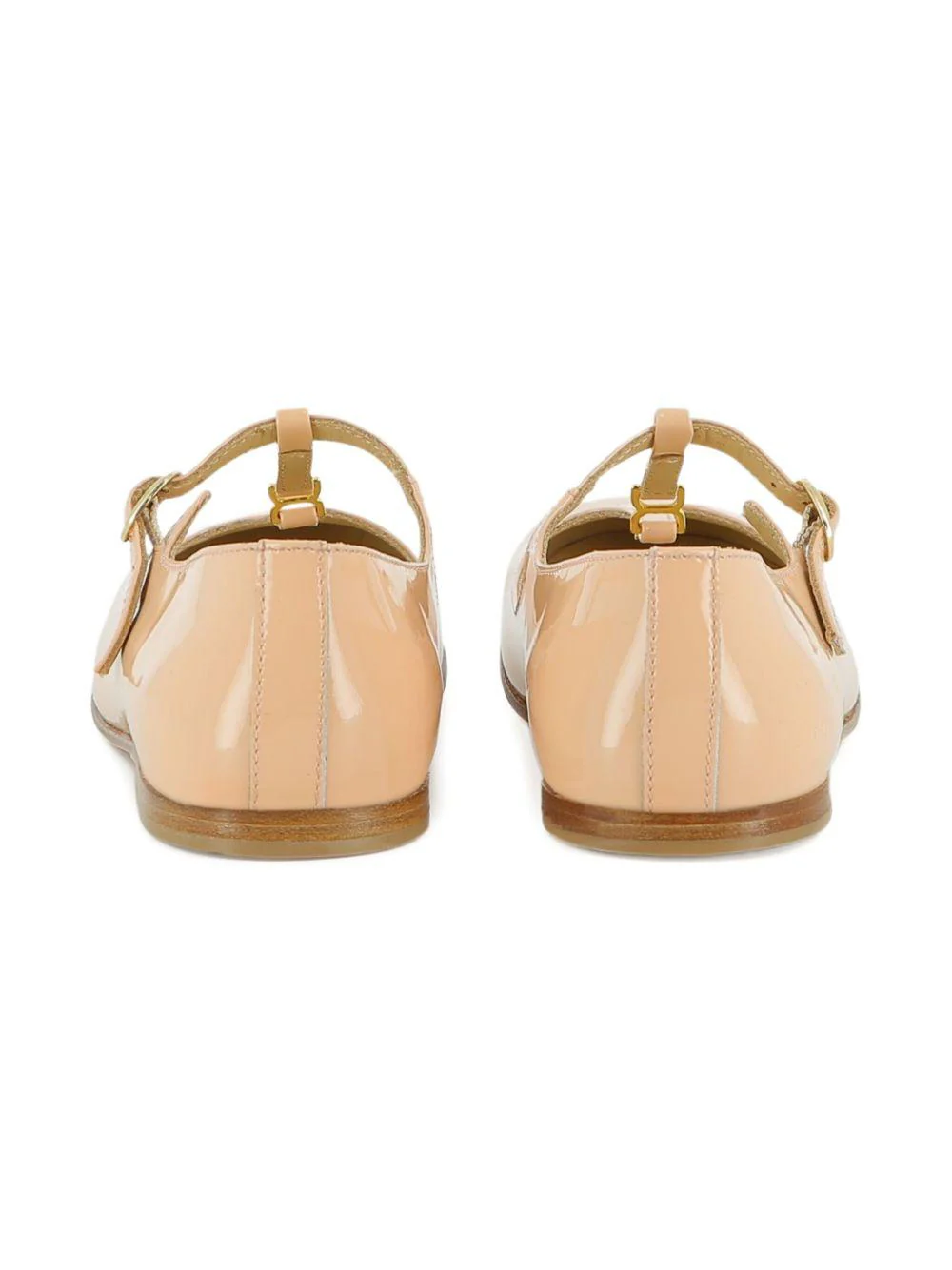Ballerine per bambina Chloé Kids rosa con cinturino a T - Image 3