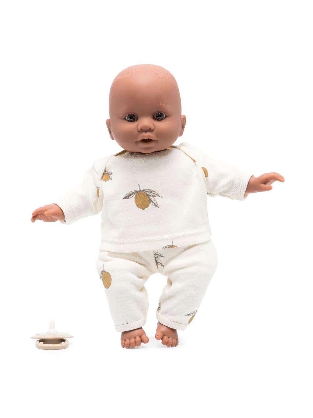 Bambola Billie The Doll per bambina Konges Sløjd multicolore con ciuccio