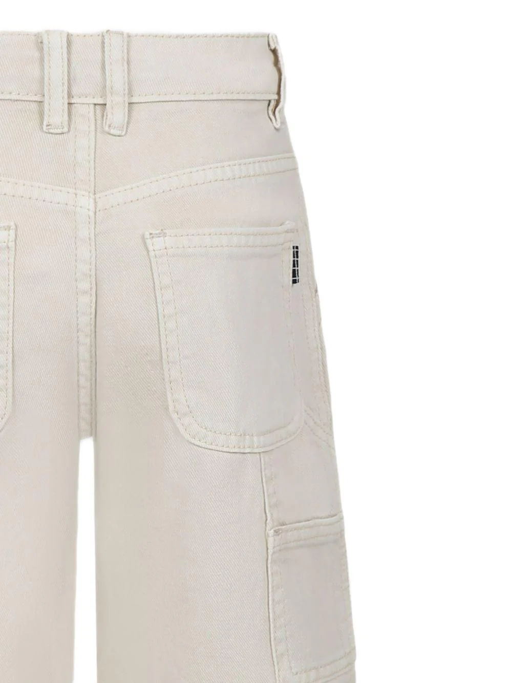 Bermuda cargo per bambino Molo beige con due tasche laterali - Image 3