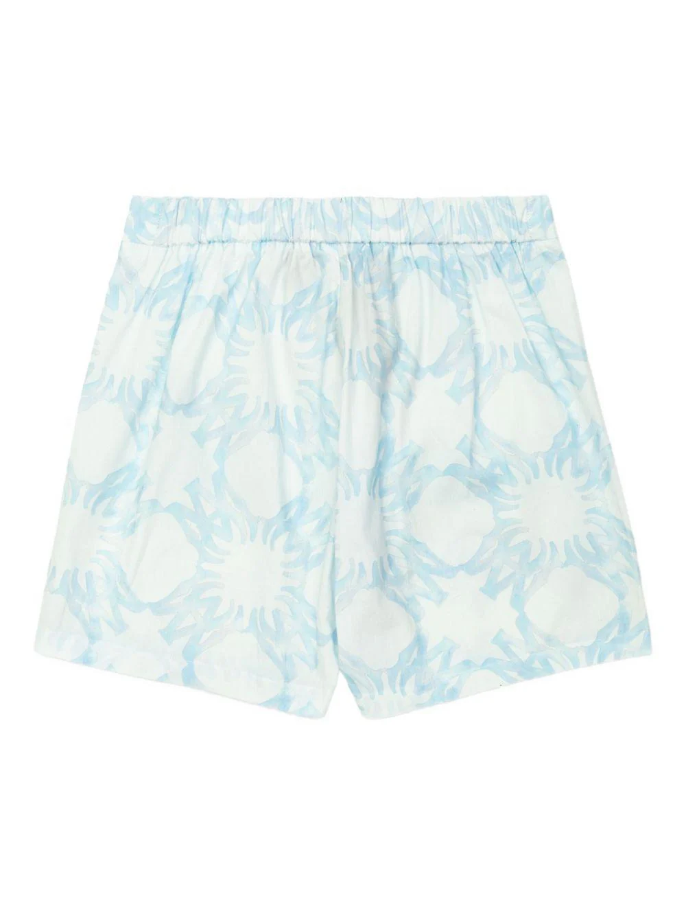 Bermuda per bambino AMIRI KIDS azzurro con pieghe