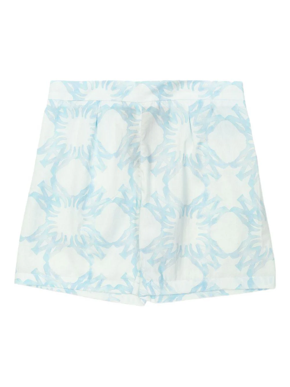 Bermuda per bambino AMIRI KIDS azzurro con pieghe - Image 2
