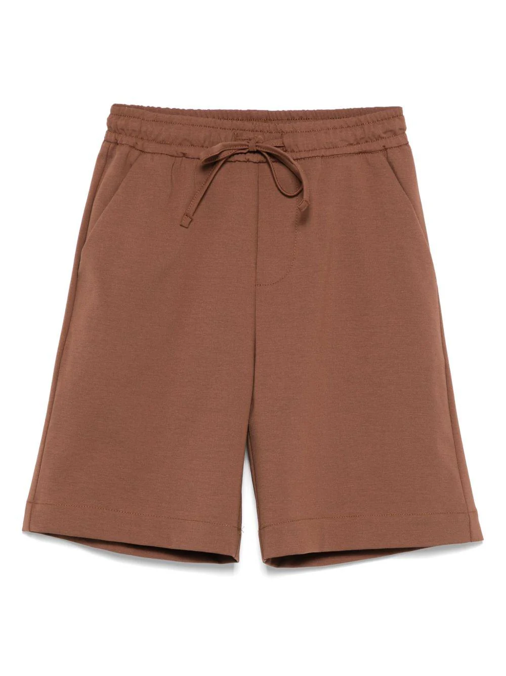 Bermuda per bambino Paolo Pecora Kids marrone con vita con coulisse elasticizzata