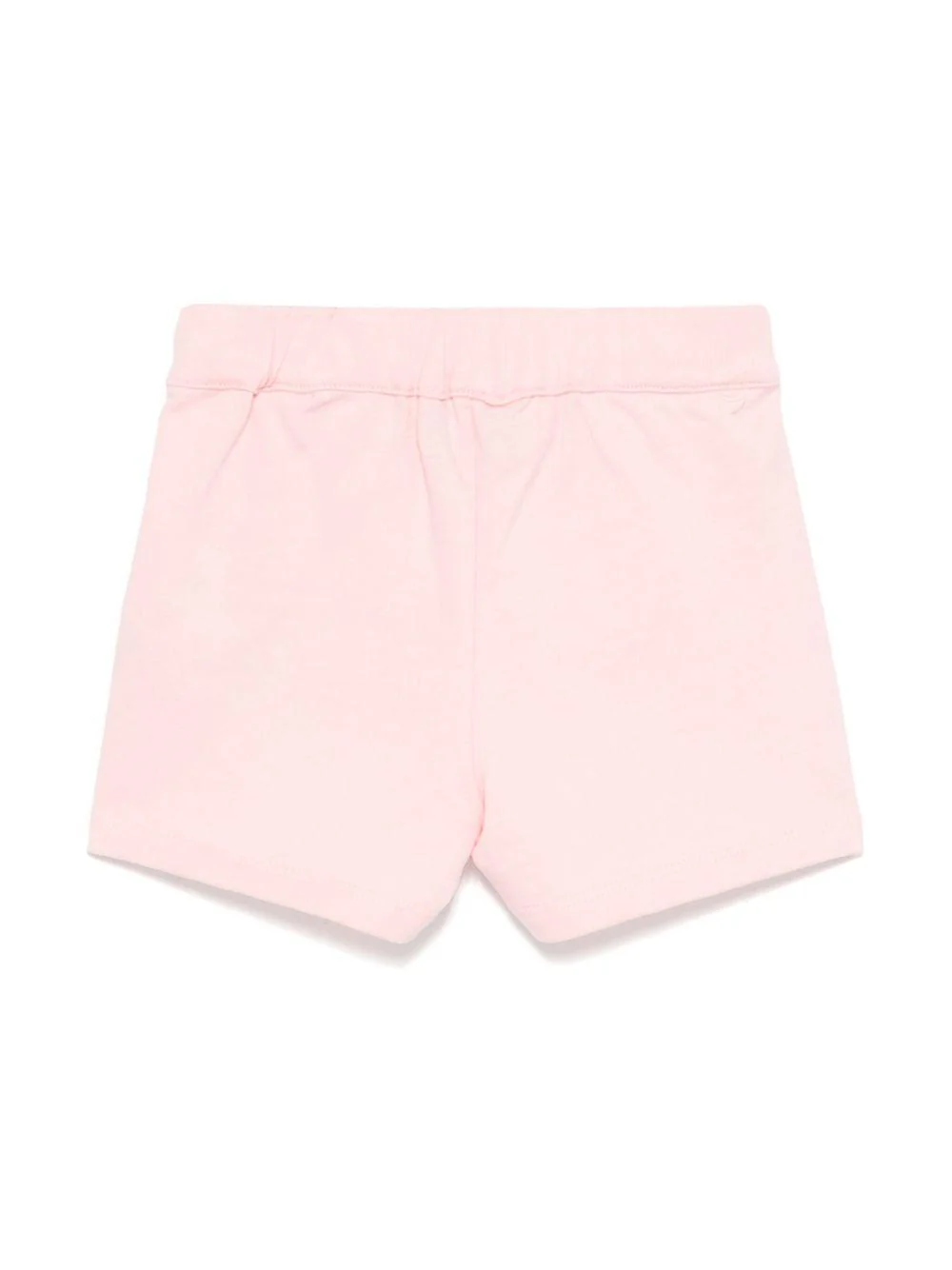 Bermuda per neonata Moschino Kids rosa con vita elasticizzata - Image 3