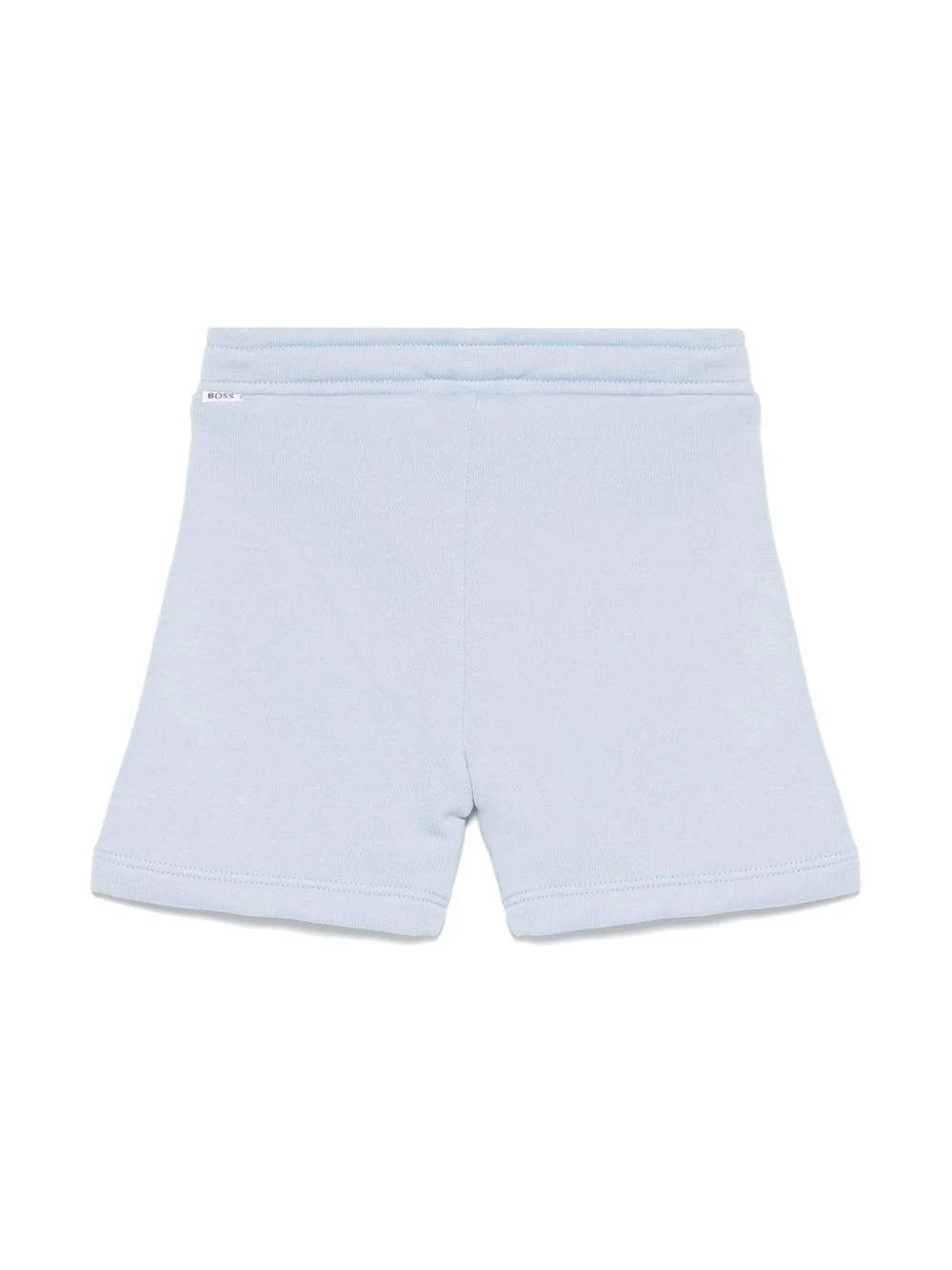 Bermuda per neonato Boss Kidswear azzurro con stampa con logo - Image 2
