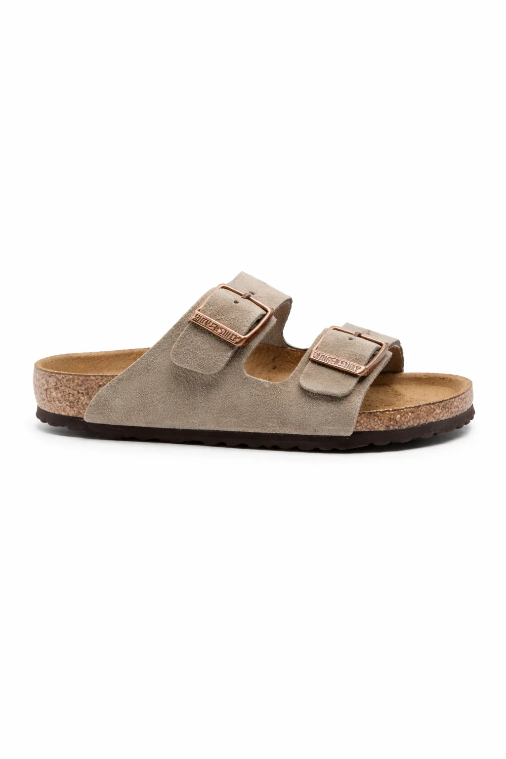 Ciabatte per bambini Birkenstock Kids marroni con fibbia - Image 4