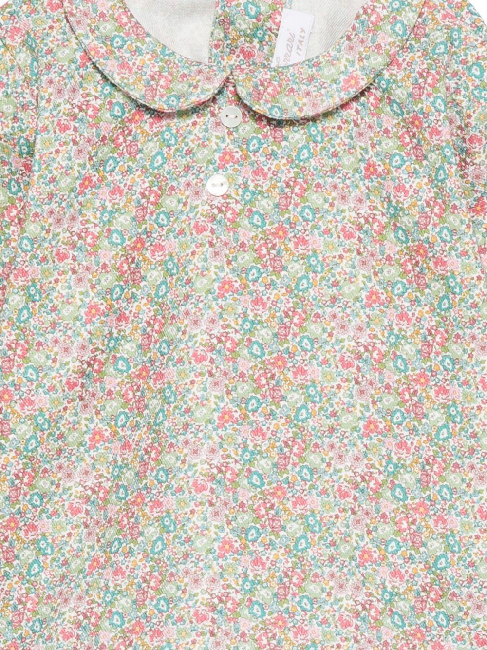 Blusa per neonata Mariella Ferrari multicolore con stampa floreale - Image 2