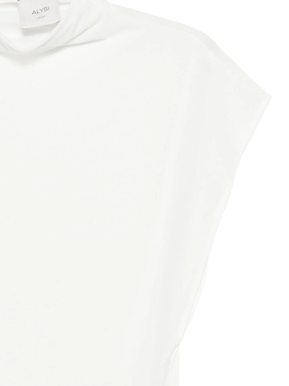 Body per donna Alysi bianco con collo alto - Image 3