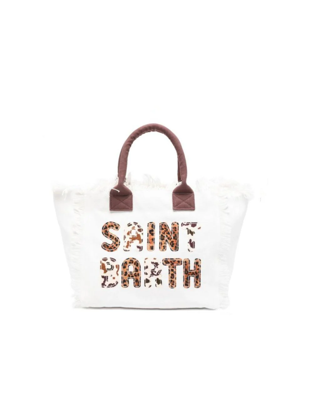 Borsa Vanity MC2 Saint Barth animalier con logo sul davanti - Image 5