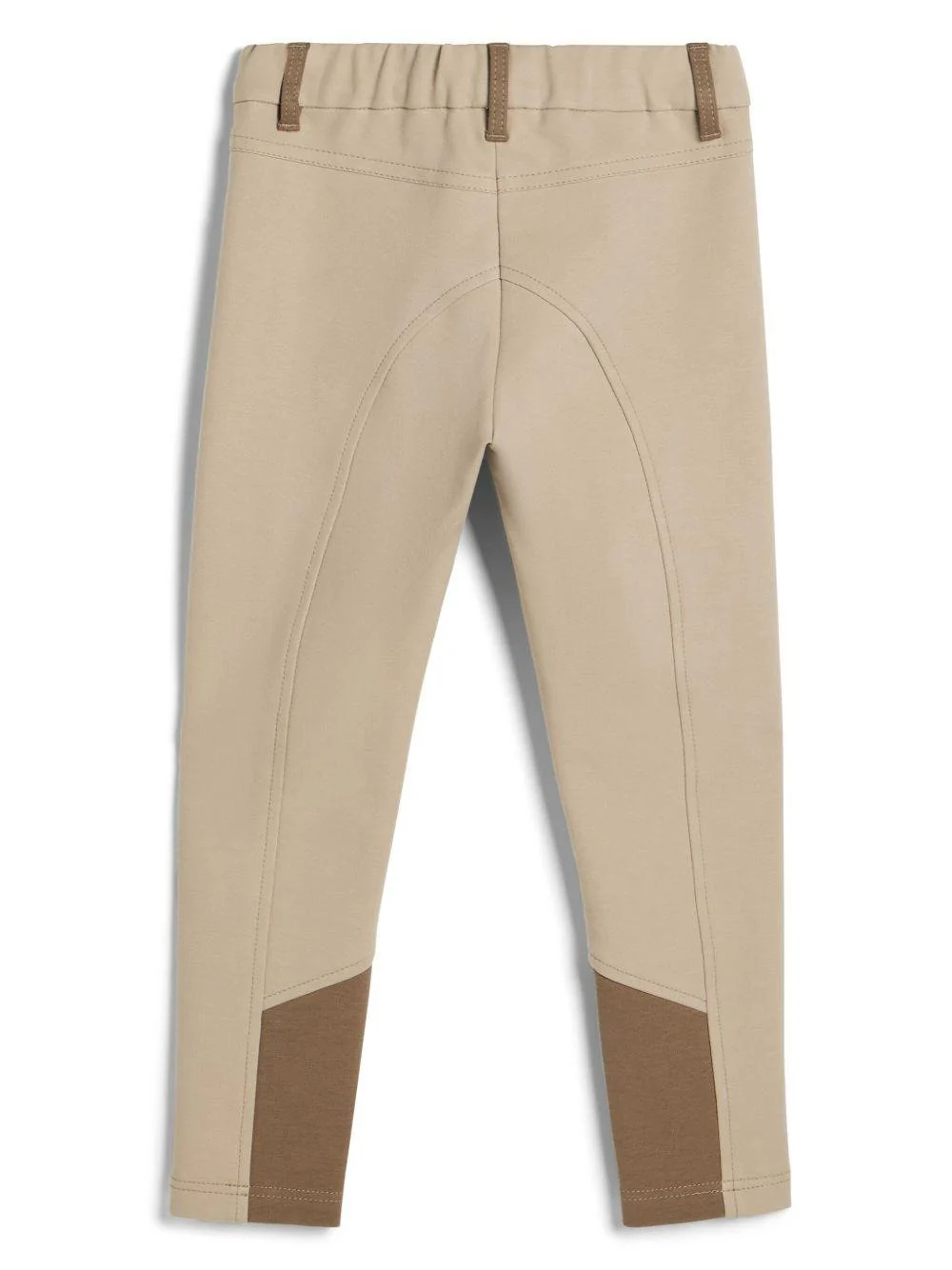 Leggings per bambina Brunello Cucinelli Kids beige con applicazione - Image 5