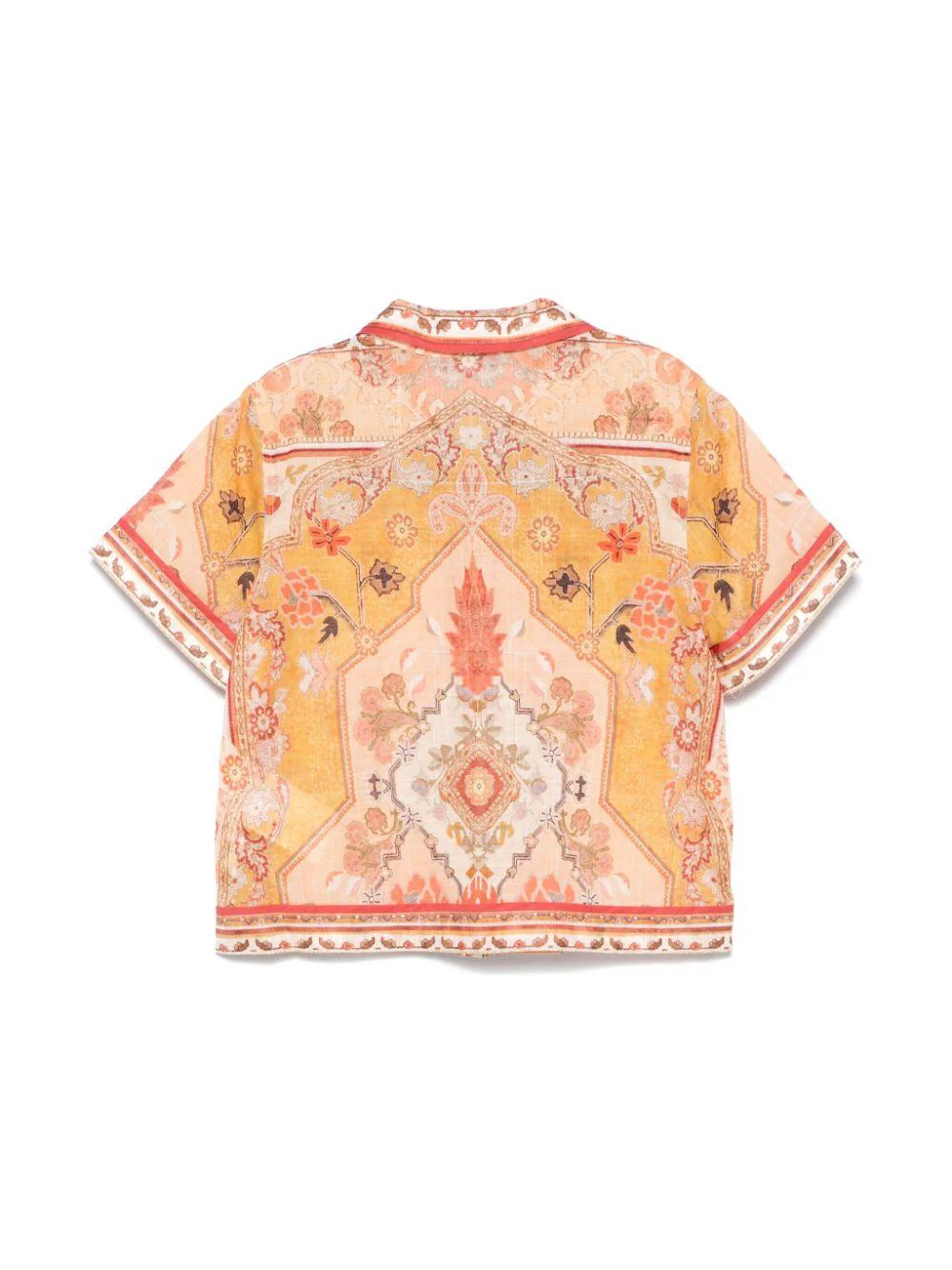 Camicia per bambina ZIMMERMANN Kids Wylie multicolore con stampa grafica all-over - Image 2