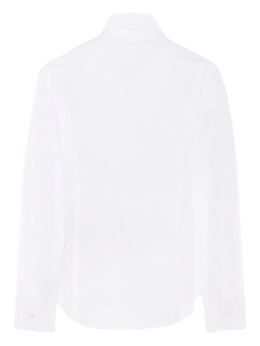 Camicia per bambino Balmain Kids bianca con logo ricamato - Image 3