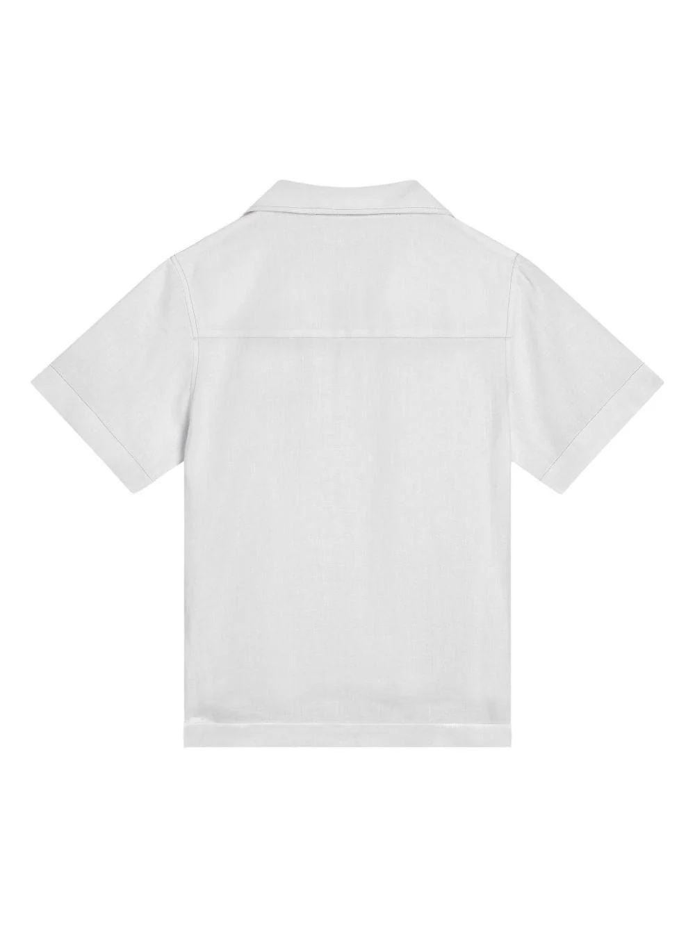 Camicia per bambino Dolce & Gabbana Kids bianco con ricamo - Image 2