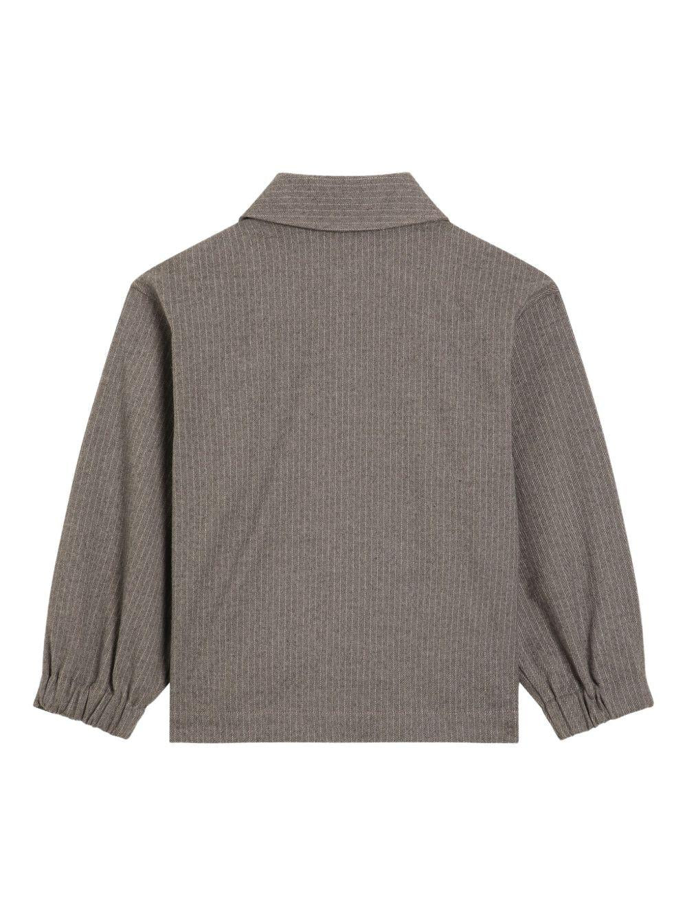 Camicia per bambino Dolce & Gabbana Kids grigio a righe - Image 2