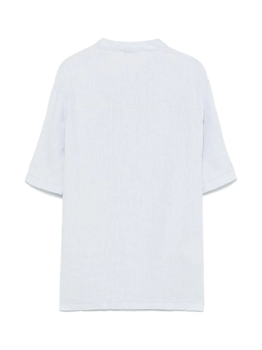 Camicia per bambino Il Gufo azzurro in lino - Image 3