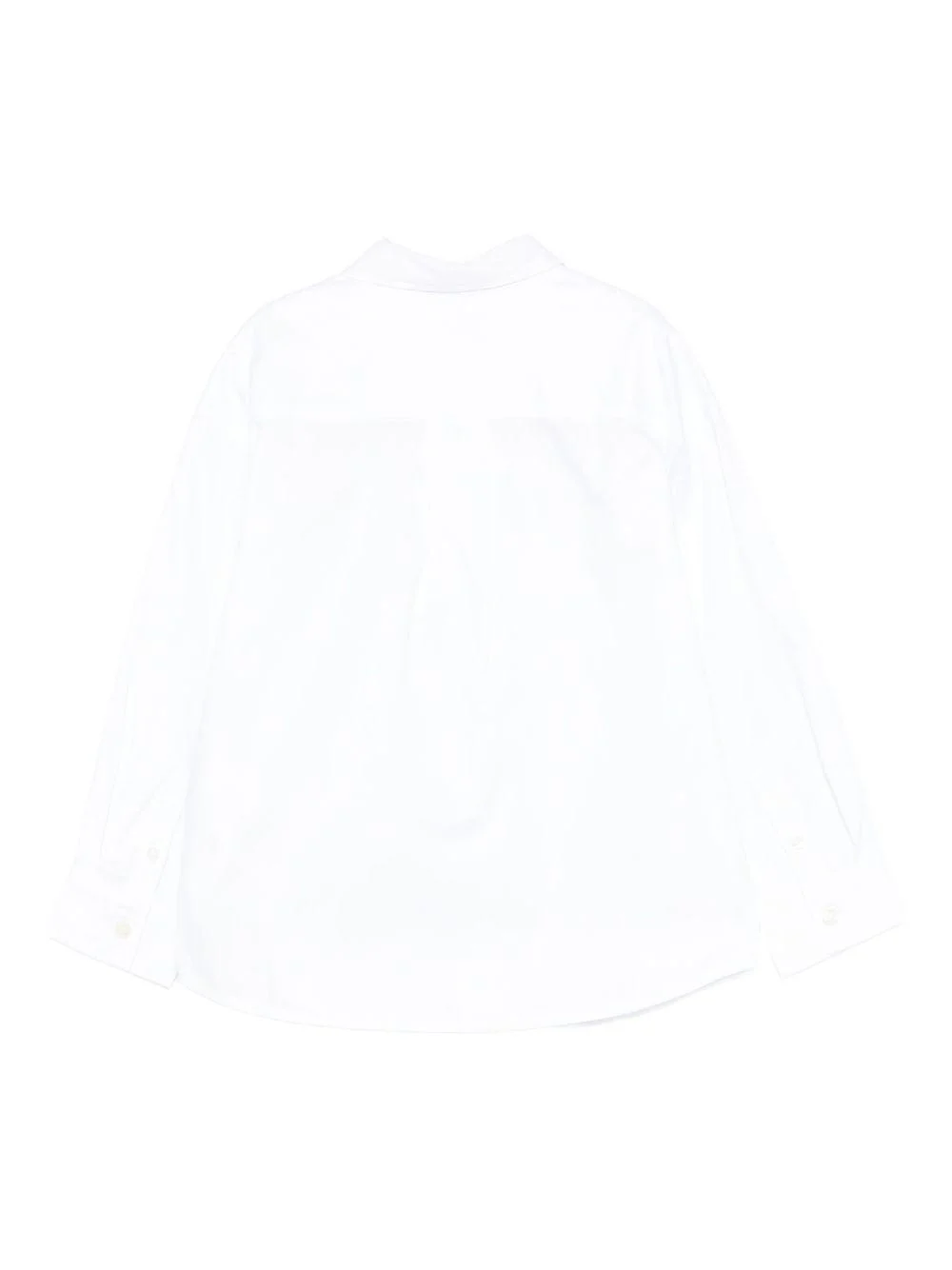 Camicia per bambino Moschino Kids bianco con ricamo Teddy - Image 2