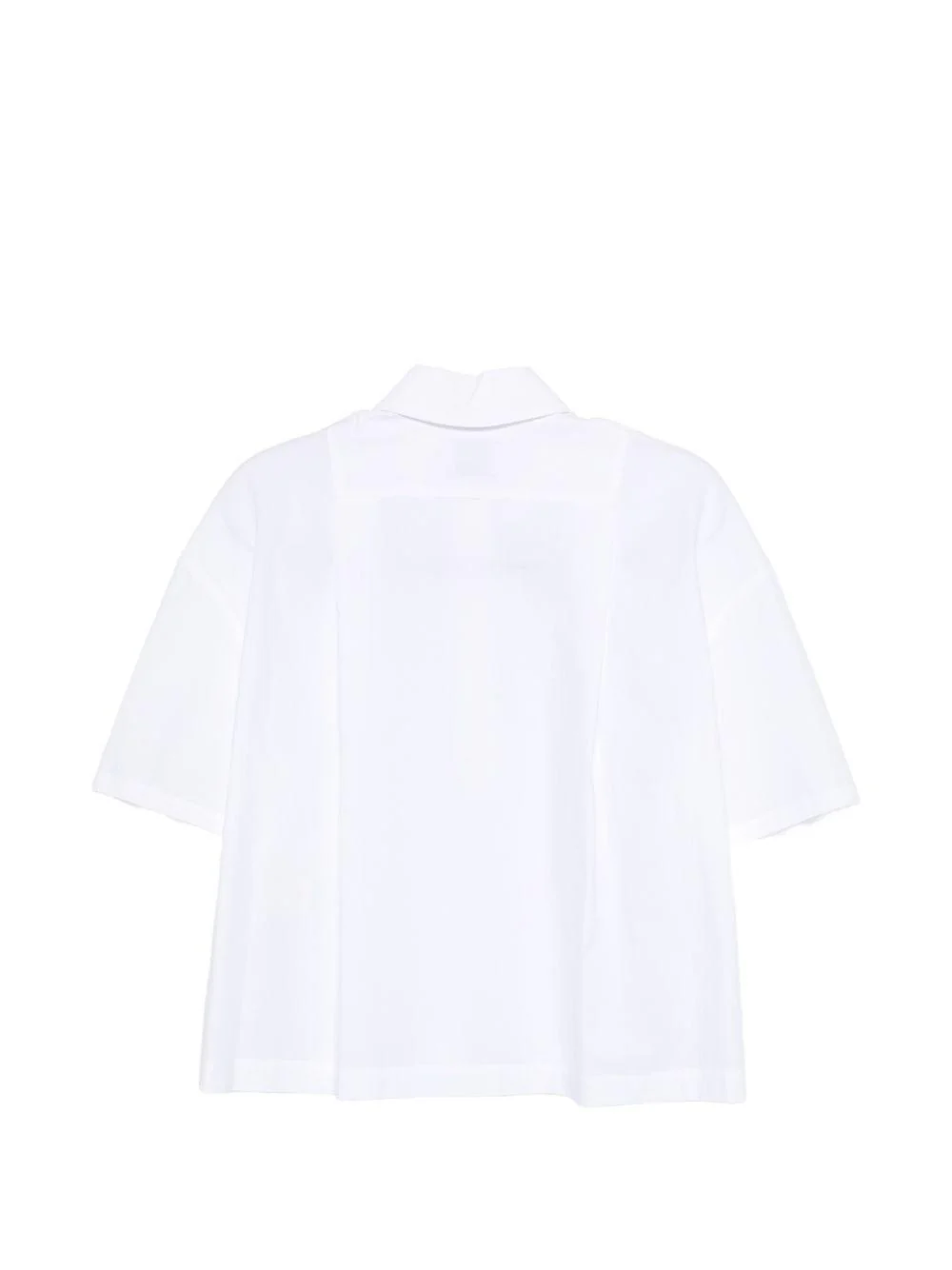 Camicia per donna Alysi bianca con colletto classico - Image 3