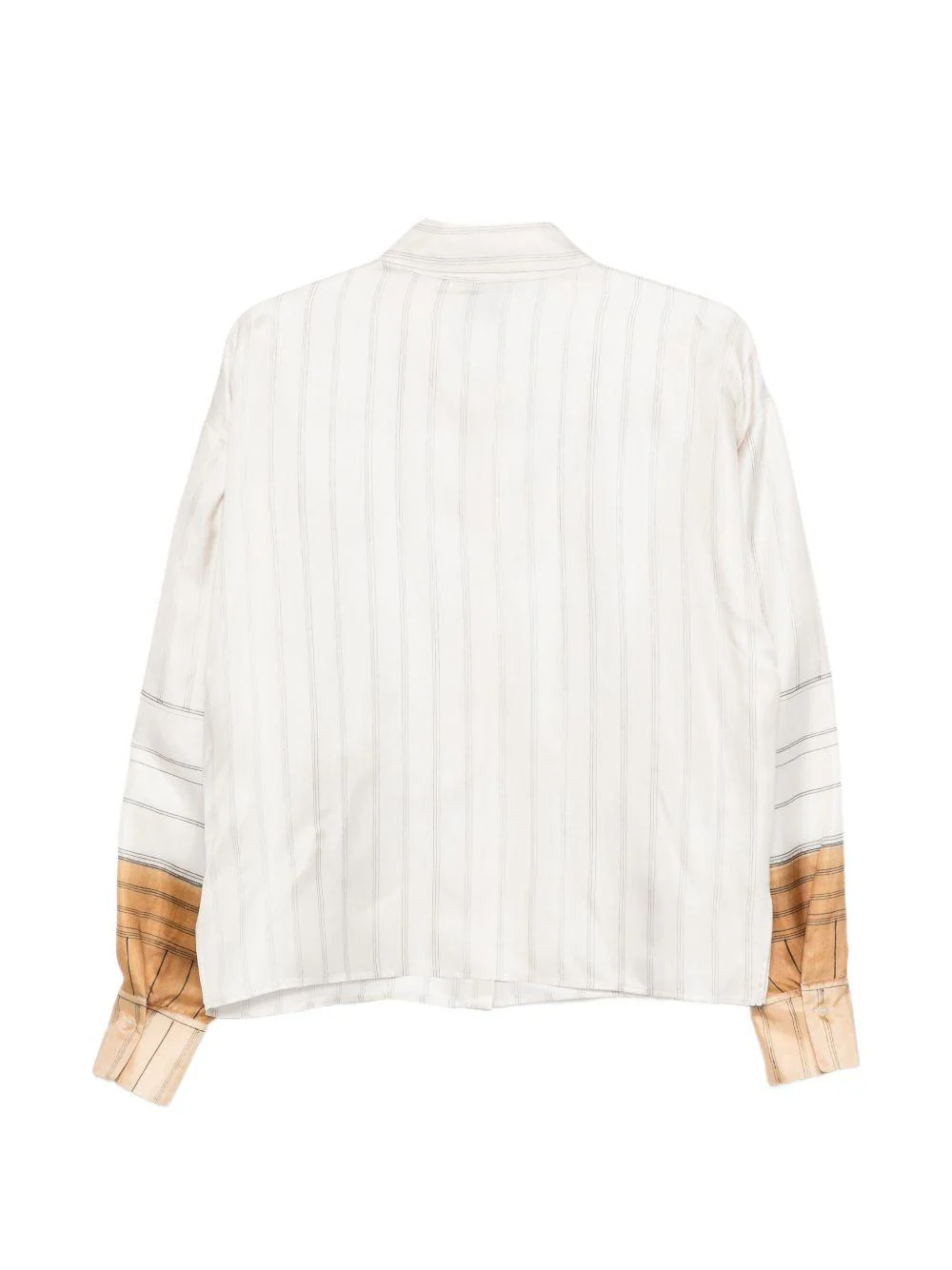 Camicia per donna Alysi bianco con design a righe - Image 2
