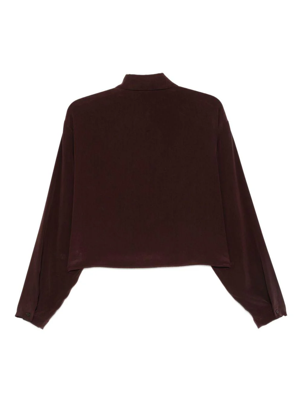 Camicia per donna Alysi rossa con chiusura a bottoni - Image 3