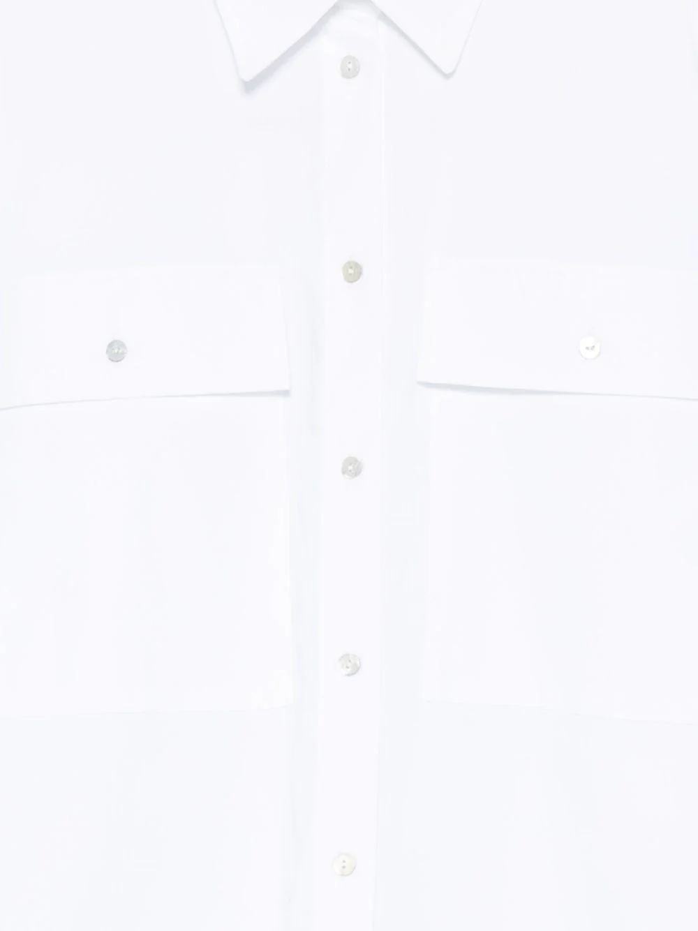 Camicia per donna Merci bianca con due tasche - Image 2