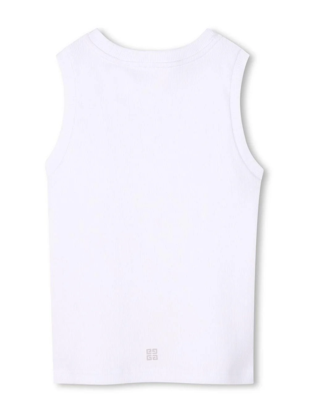 Canotta con stampa per bambino Givenchy Kids bianco con scollo rotondo - Image 2