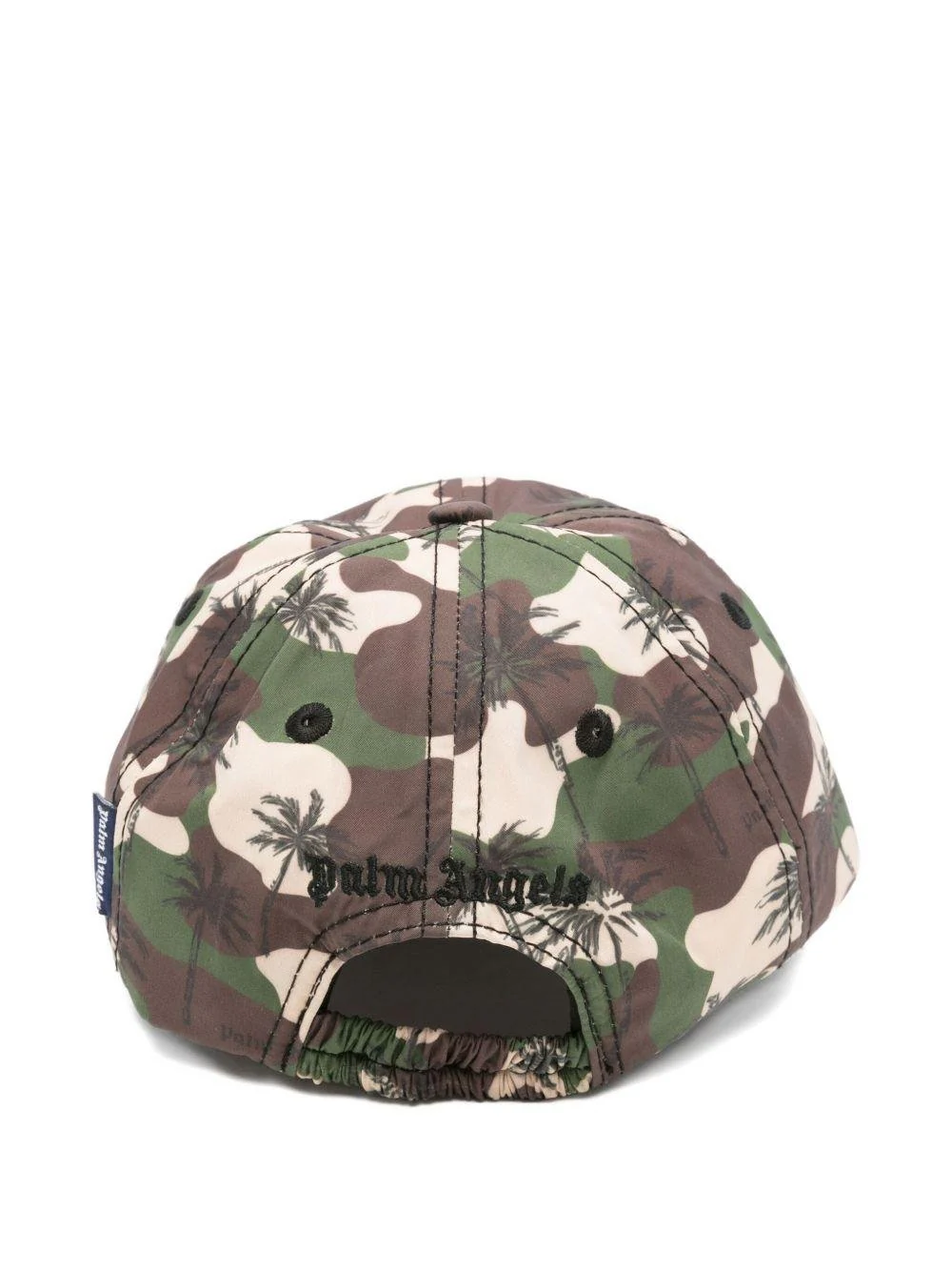 Cappello per bambino Palm Angels Kids marrone con stampa camouflage - Image 3