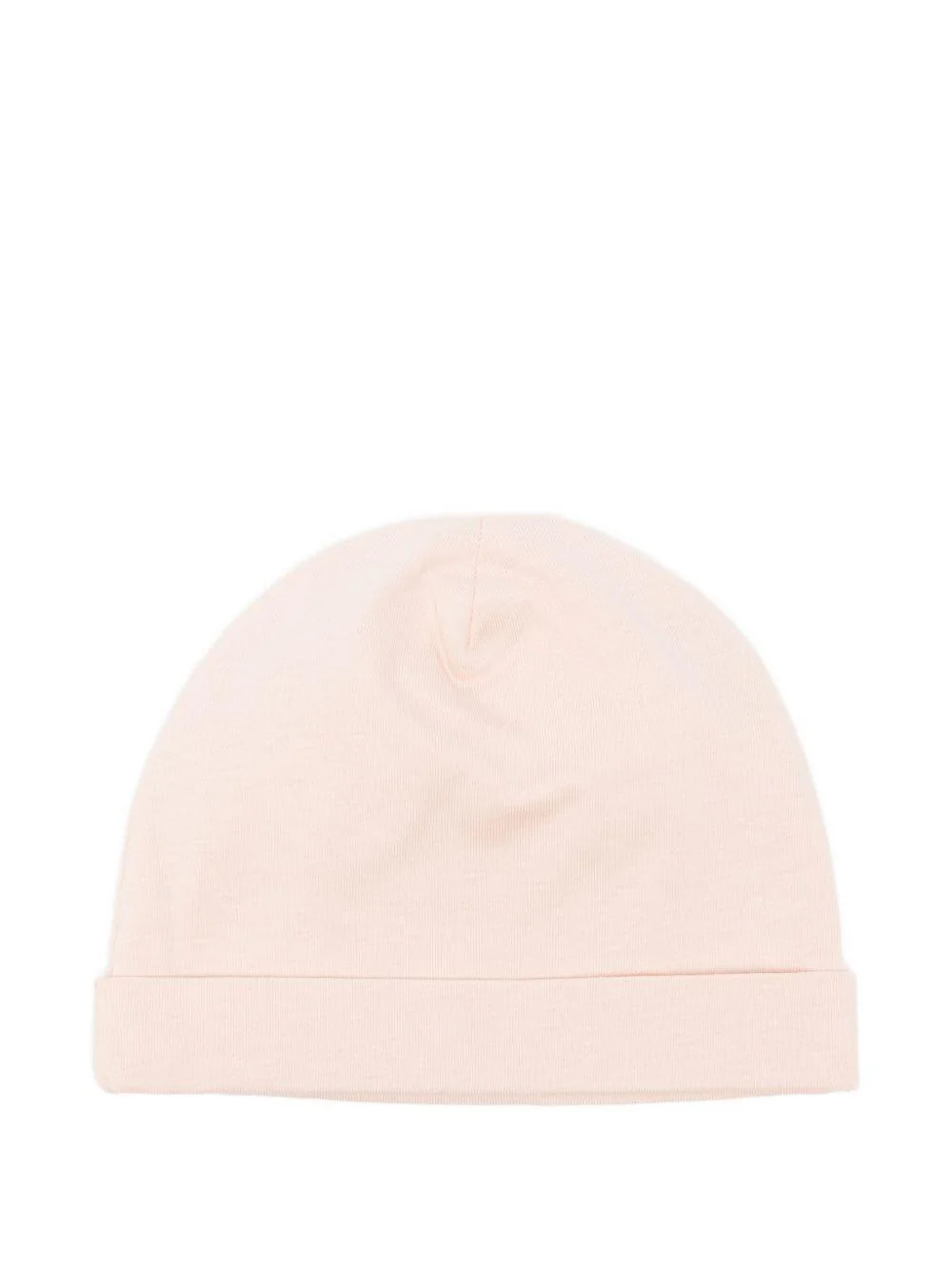 Cappello per neonata Elisabetta Franchi La Mia Bambina rosa con logo ricamato - Image 2