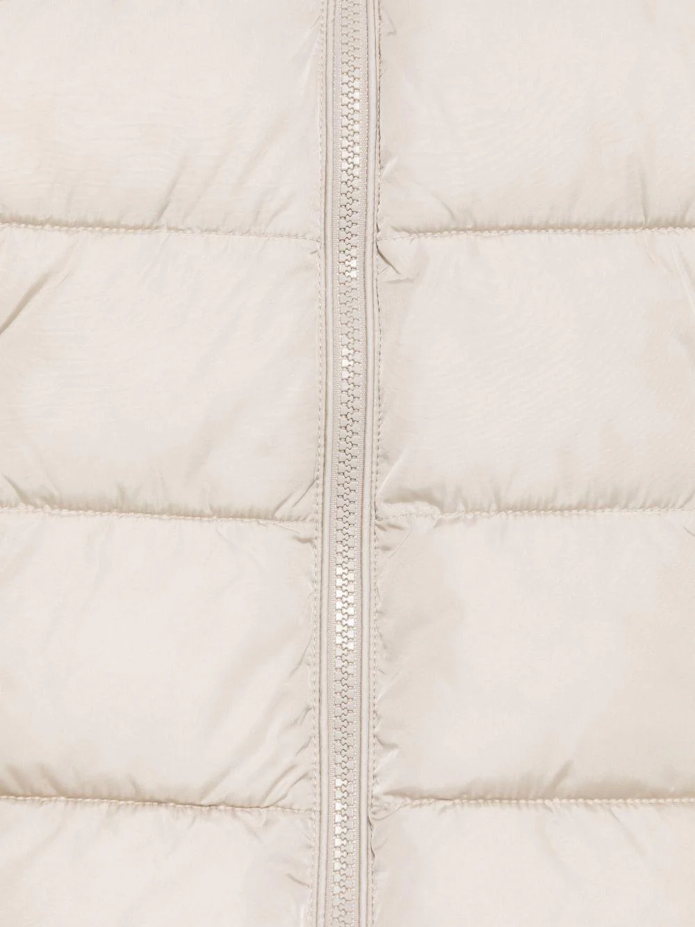 Cappotto per bambina Save The Duck Kids Tiri beige con effetto opaco - Image 3