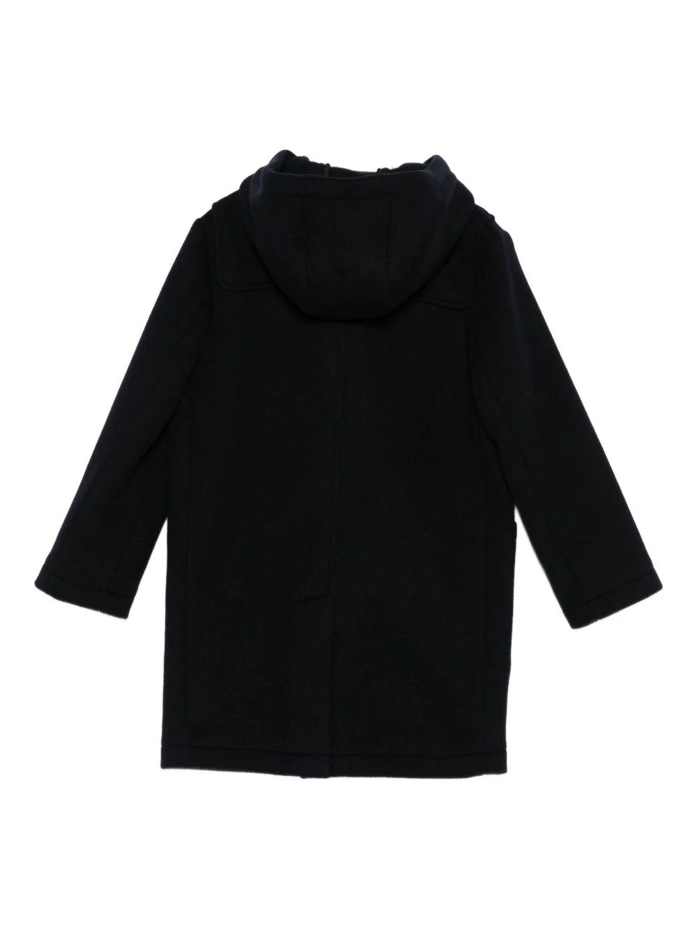 Cappotto per bambino Emporio Armani Kids blu navy con cappuccio - Image 2