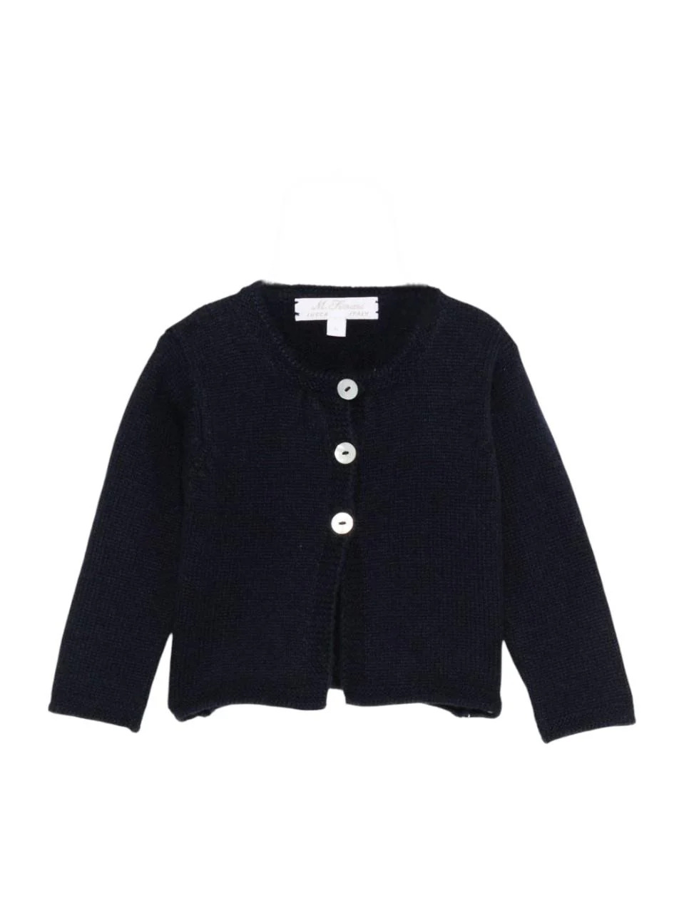 Cardigan per neonata Mariella Ferrari blu con bottoni