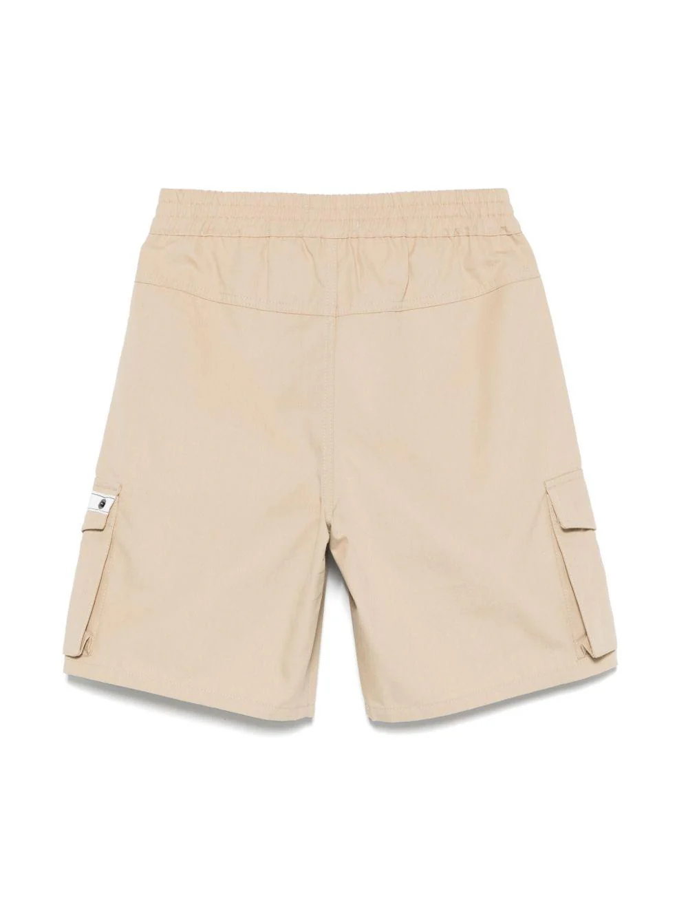 Cargo corti per neonato Moschino Kids beige con applicazione - Image 3