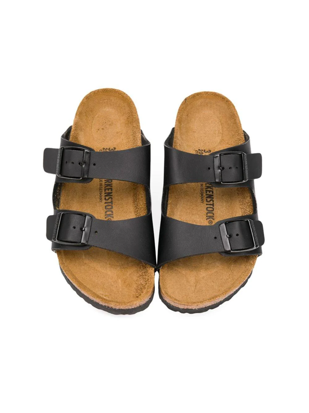 Ciabatte per bambini Birkenstock Kids nero con fibbia - Image 4